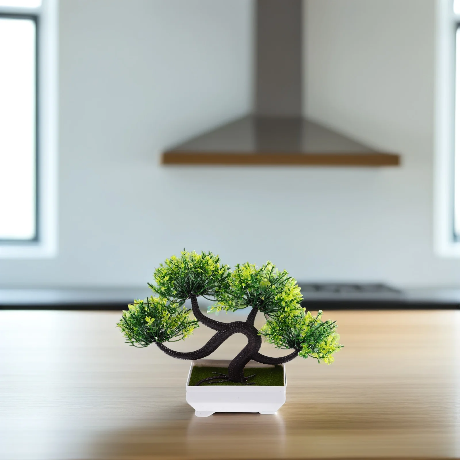 

Artificial Bonsai Tree Small Fake Plant Indoor Decoration Lifelike Plastic Simulation Plant Ornament Home Office Desk