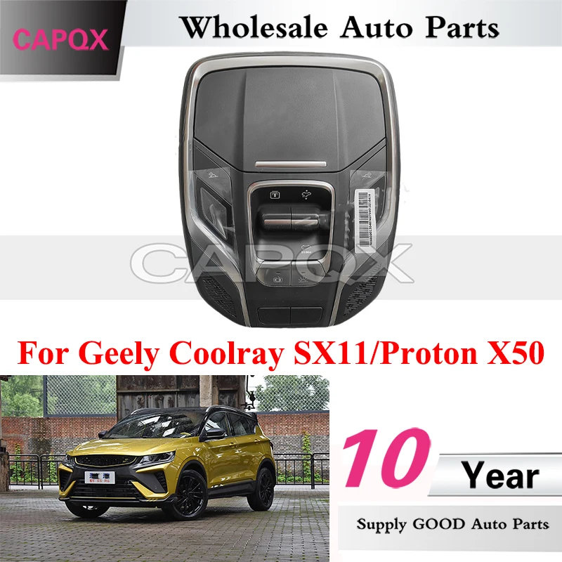 CAPQX Car Interior Reading Light For Geely Coolray SX11/Proton X50 Roof Dome Light Sunroof Reading Lamp