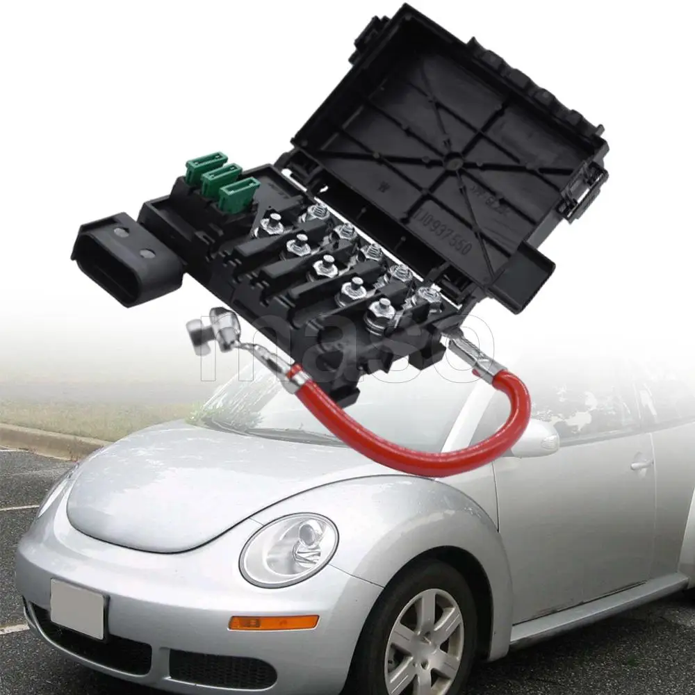 

1J0937550A Fuse Box Battery Terminal For VW Beetle Jetta Bora Golf MK4 2002-2010 For Audi A3/S3 Skoda Octavia Seat Leon Toledo