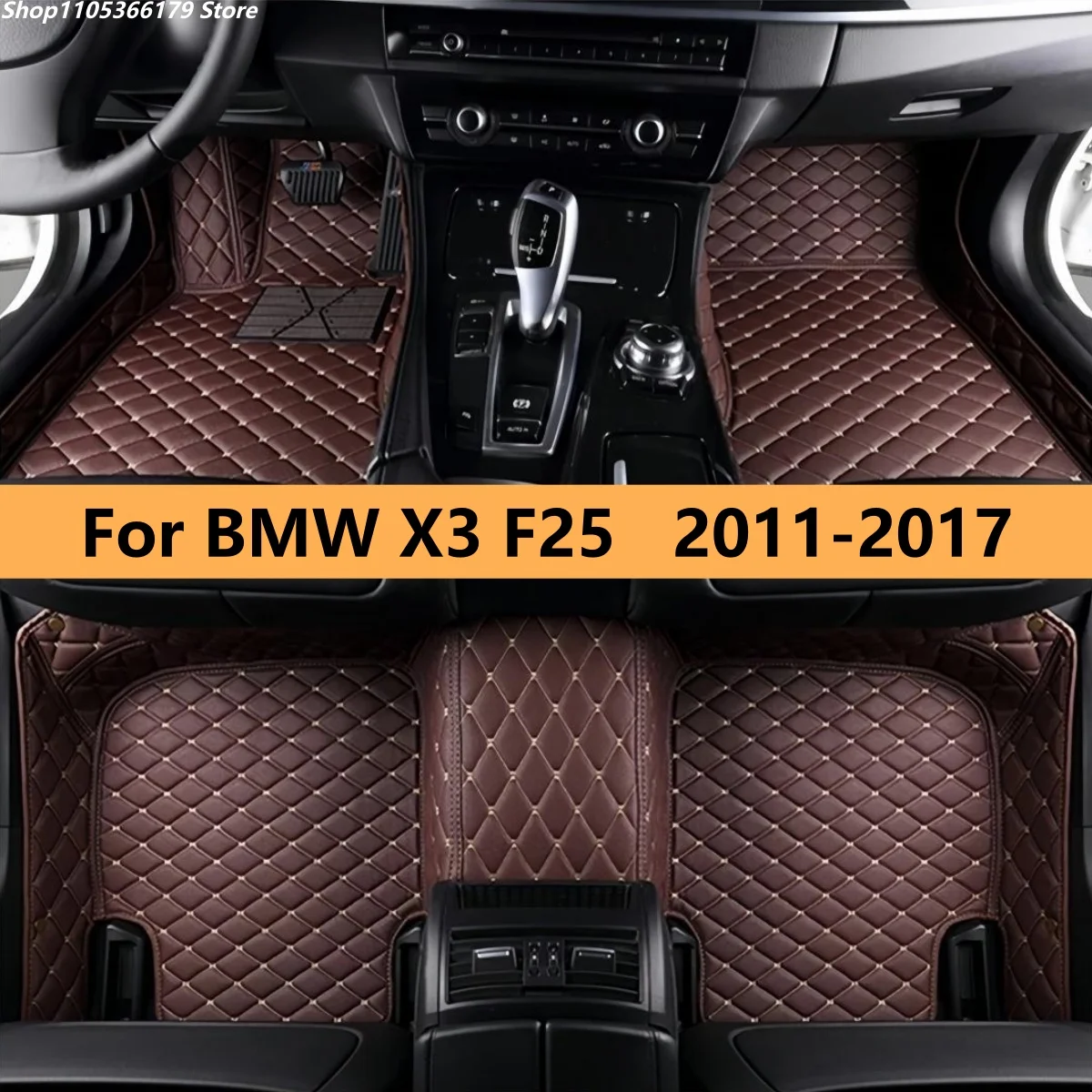 

Custom Car Floor Mats For BMW X3 F25 2011 2012 2013 2014 2015 2016 2017 Year Auto Interior Details Car Accessories Carpet