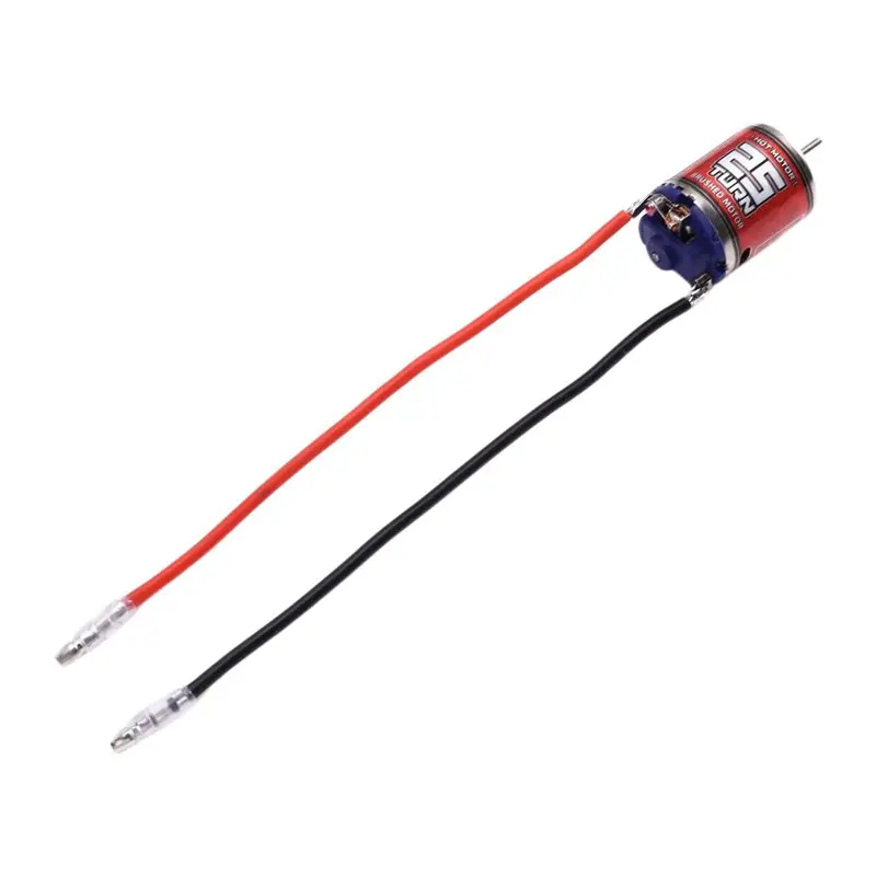 

A63T-RC Brushed Motor, 370 High Torsion Low Noise Motor 25T-42000Rpm For Tamiya Dynamite Traxxas Losi Wltoys RC Car