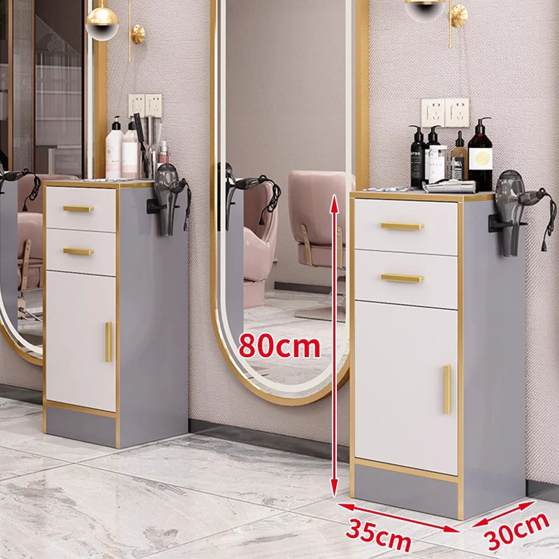 

Hot Sale Modern Trolley Hair Salon Barber Cabinet for Barber Shop Furniture Salon Storage Cabinet with Drawer Salon Trolley