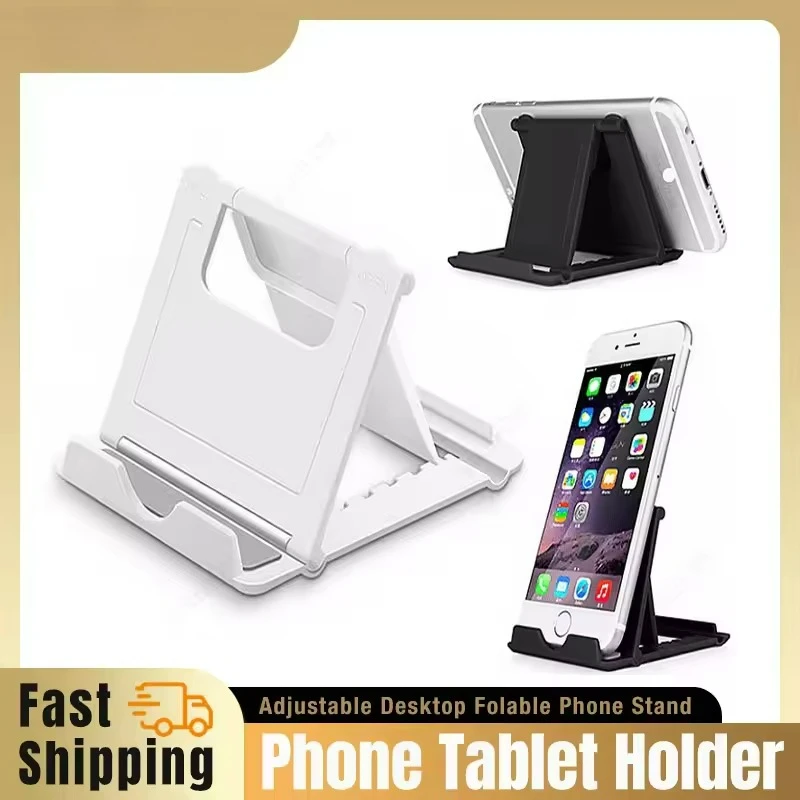 

Tablet Foldable Holder Universal Phone Desk Stand Desktop Lazy Mobile Phone Bracket Folding Protable Cell Phone Holder For iPad