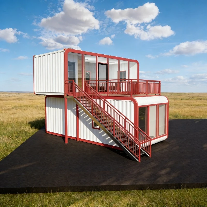 Galvanized Steel Apple Cabin Prefab Office Pod Flat Pack Modular House Outdoor Tiny Home Garden Studio Capsule House Fast Assemb