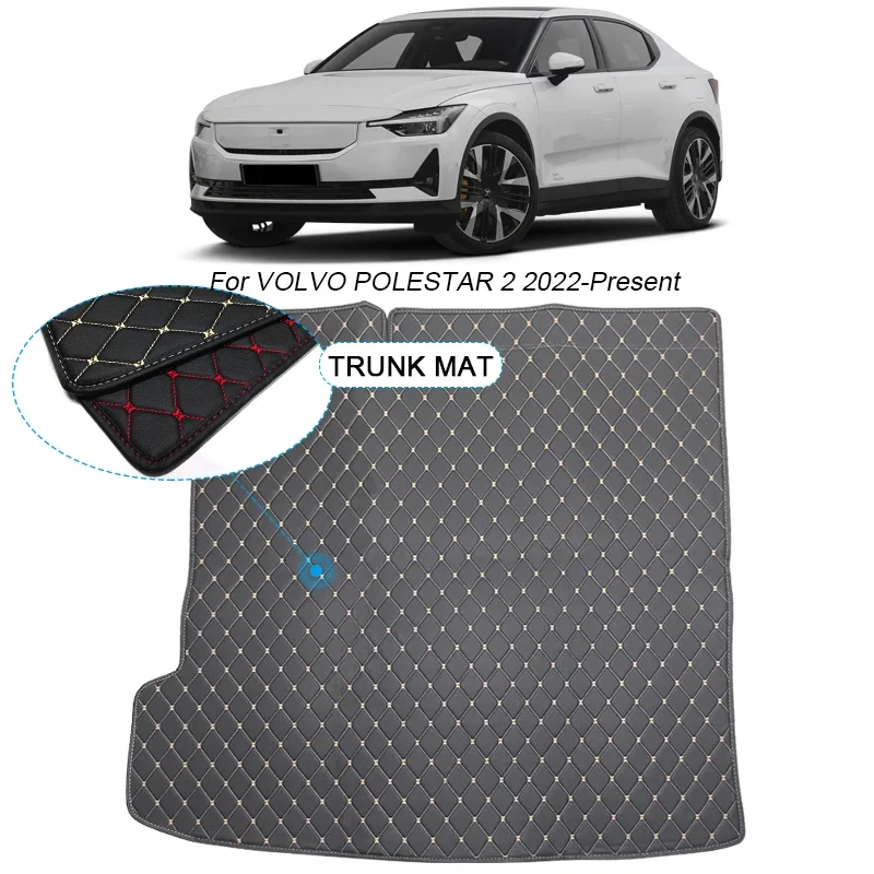 

Custom Car Styling Trunk Main Mat Waterproof Anti Scratch Non-slip Protect Cover For VOLVO POLESTAR 2 2022-2025 Auto Accessory