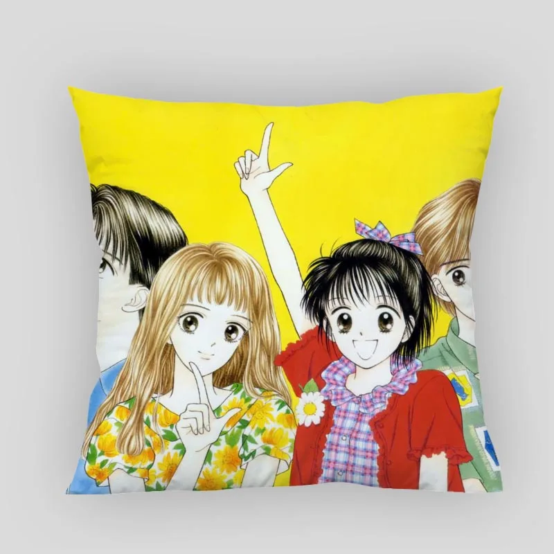 Musife Marmalade Boy Pillowcase Custom Square Pillow Cover Case Zipper Pillowcase 40*40,45*45cm