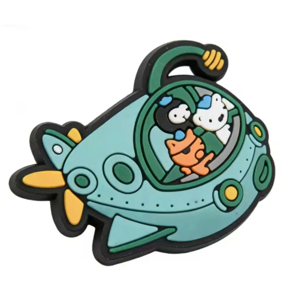 17 Piezas de Dijes de Zapatos de los Octonautas de Potdemiel para Sandalias, Zuecos y Chanclas, Decoraciones de Zapatos de PVC, Accesorios de Hebilla para Regalos de Cumpleaños