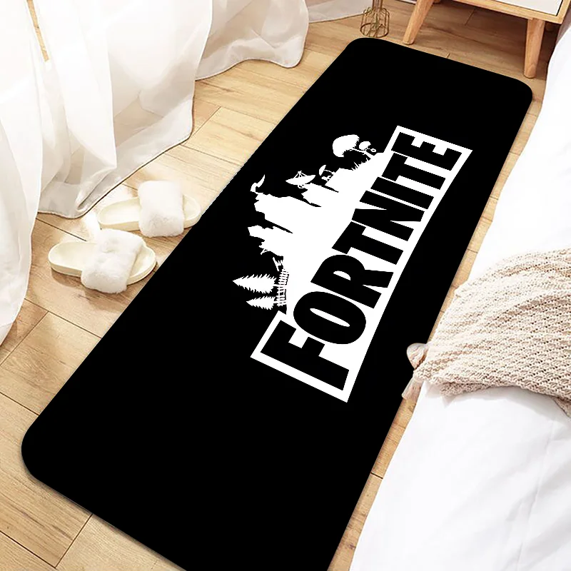 Game F-fortnite  Door Mat Entrance Non-slip Doormat Washable Kitchen Carpet Living Room Hallway Rugs Bathroom Bath Door Mats