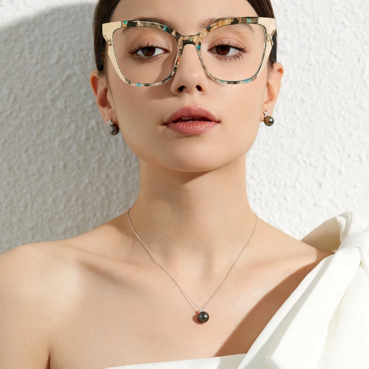 MJIEDR New Arrivals Women's Progressive Multifocal Glasses Fashion Square Frame With Prescription Lenses Multiple Colors Choice