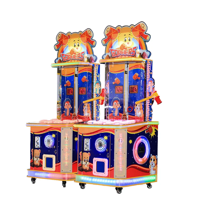 

Новое поступление, аркадная игра Hit Gopher, захватывающая монета, управляемая порами Gopher Experience