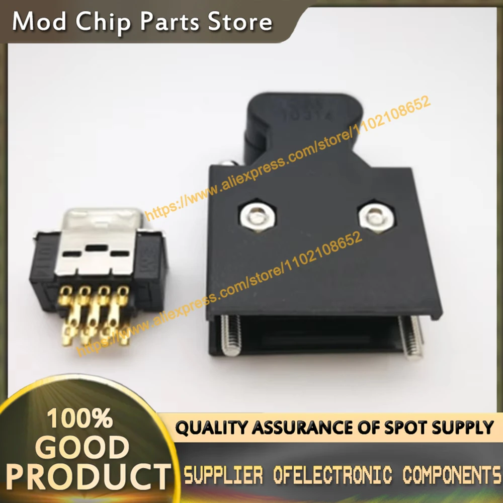 Original 3M servo connector 10114-3000PE / 10314-52A0-008 core 10314-52A0-008 14 core shell plug