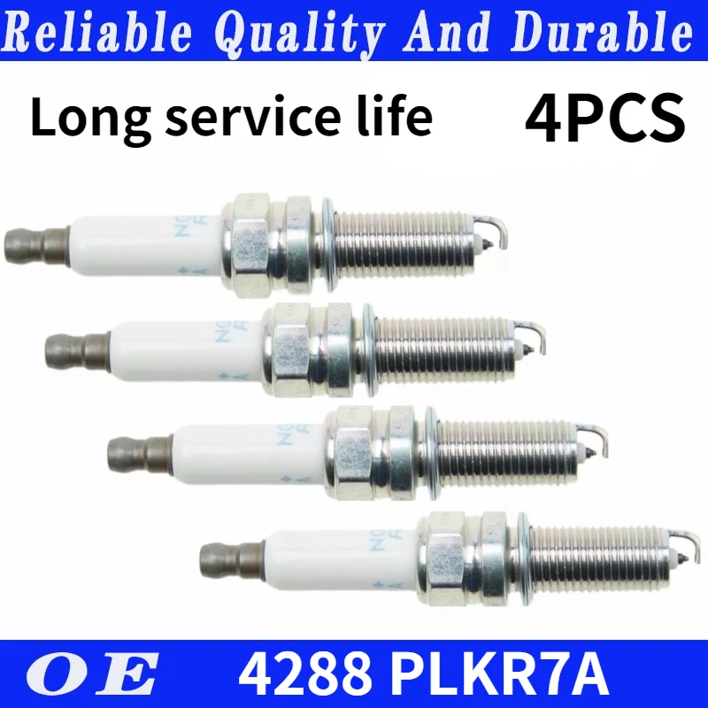 

4PCS High quality Spark Plug NGK PLKR7A 4288 Laser Platinum For Mercedes-Benz C230 C250 C280 car accessories