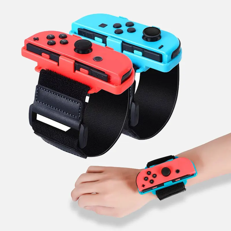 1 Pair Adjustable Elastic Wrist Band Strap For Nintendo Switch Joy Con Controller Danceing Game Armband Bracelet Wristband