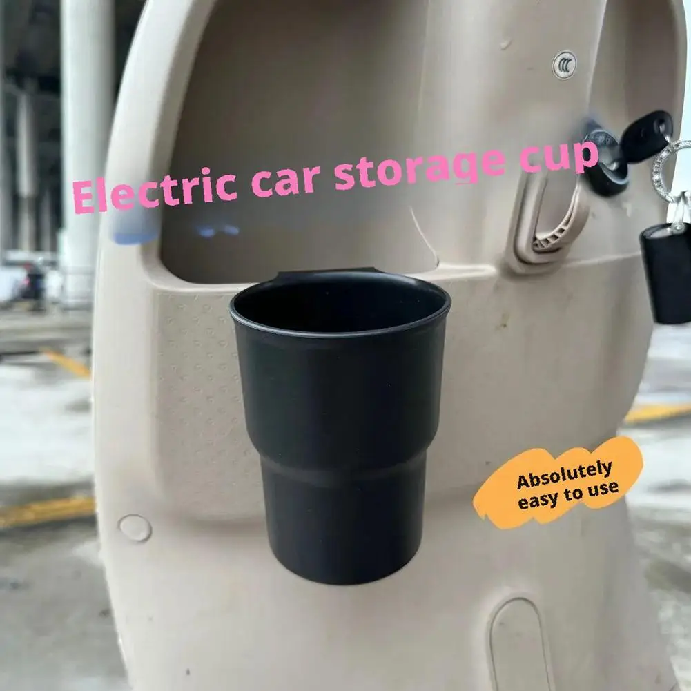 Universal Hanging Cup Holder for Electric Car & Motorcycle Multifunctional Portable Storage Suspension
