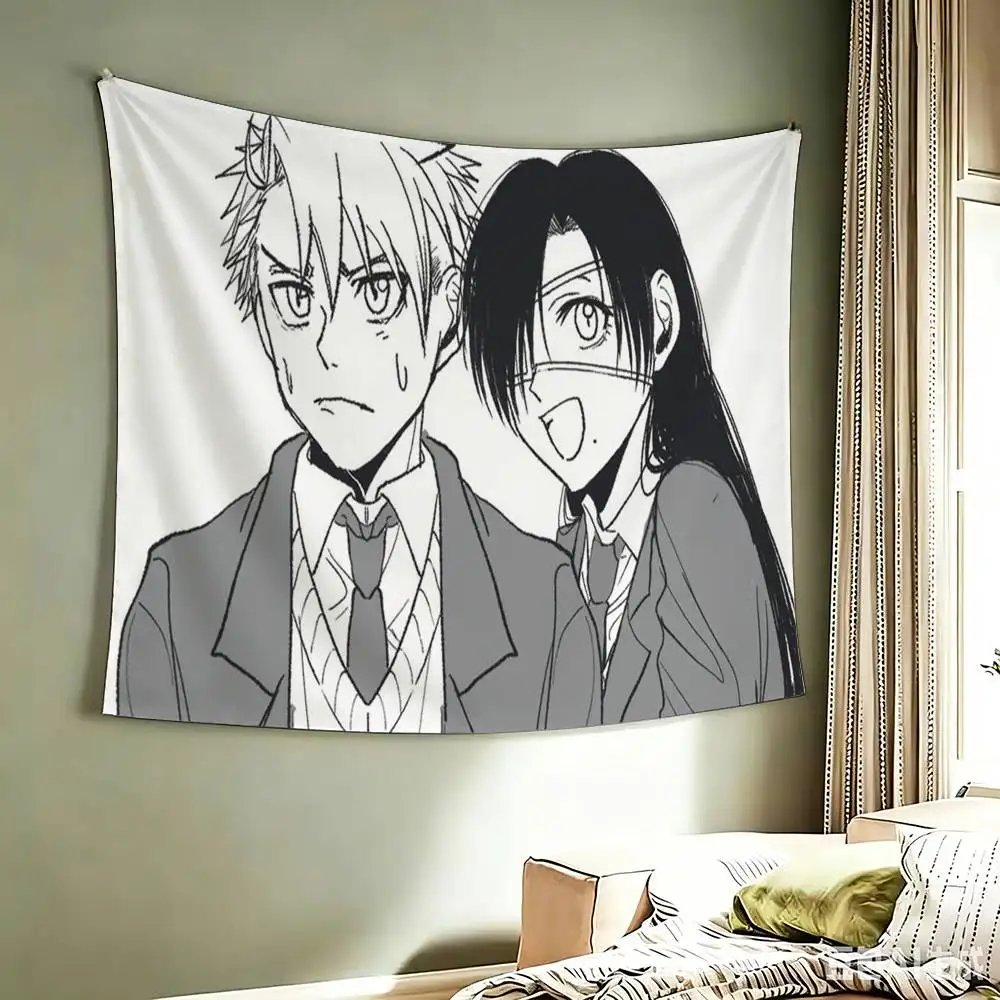 Daemons of the shadow Realm Yomi no Tsugai Manga flag Best Price Decoration Outdoor Picnic Party Art