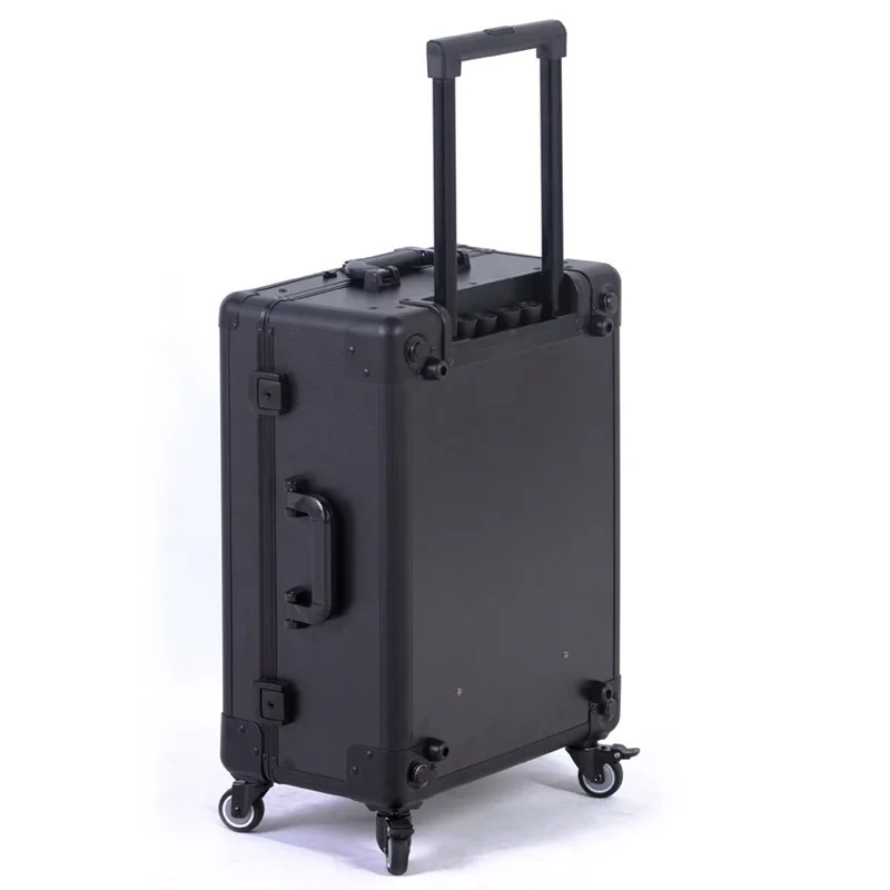 Makeup box with light trolley Professional makeup artist makeup artist special beauty tool box light box hidden bracket
