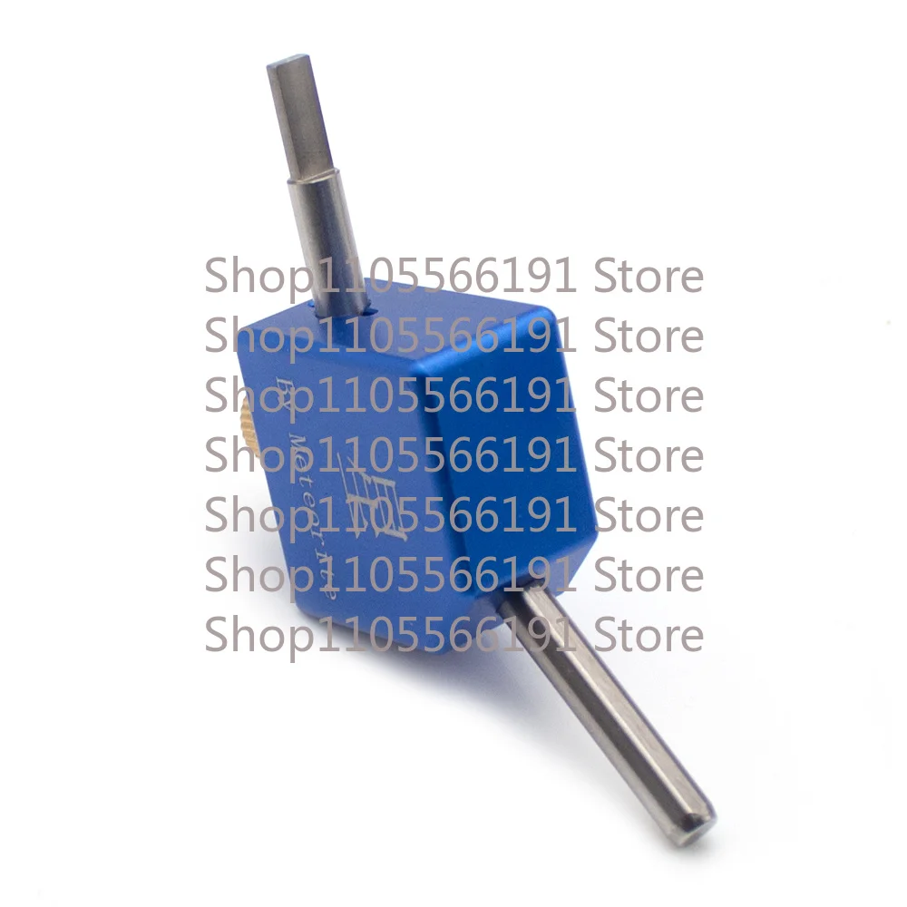 Universal High-Precision 45° Angle Adapter Block for Gemstone Processing