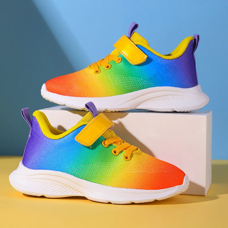 

Fashion Children Running Shoes Comfortable Soft Outdoor Sports Shoes for Boy Breathable Mesh Sneakers Kids tênis infantil menino