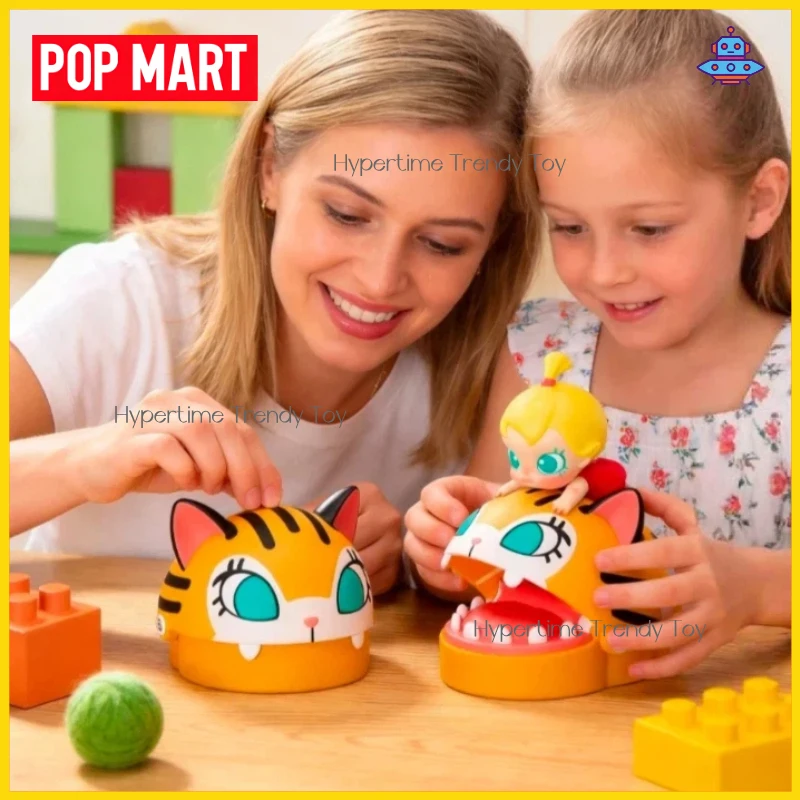 

New Hot POPMART Trendy Figure Baby Molly & Big Ear Cat Prank Series Cute Collectible Model Fun Interactive Toy Surprise Gifts