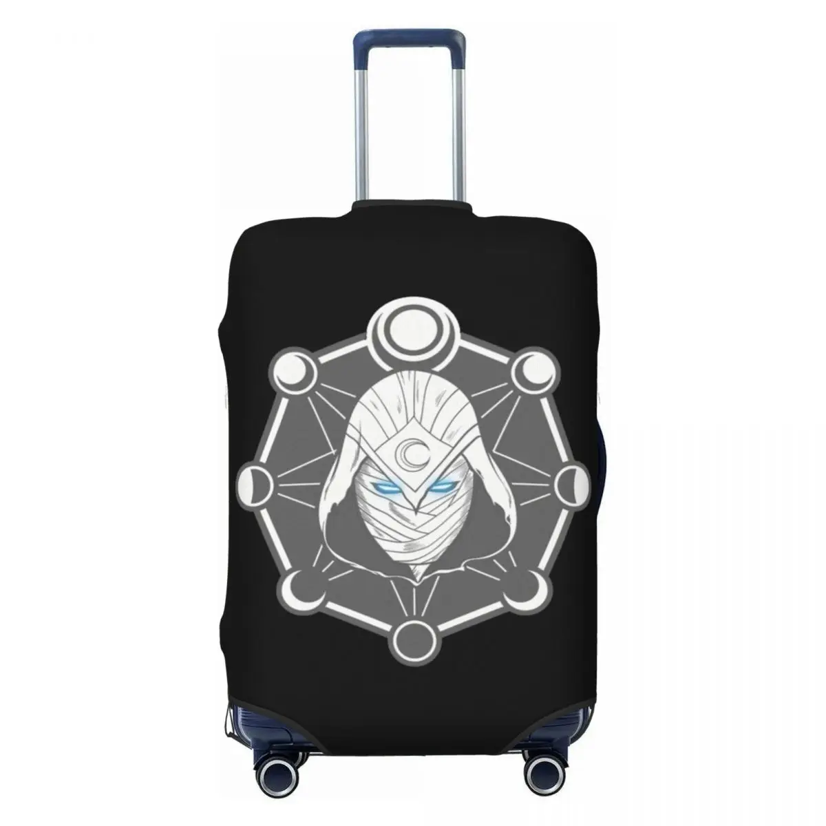 

Custom Moon Knight Movie Luggage Cover Funny Suitcase Protector Covers Suit For 18-32 inch