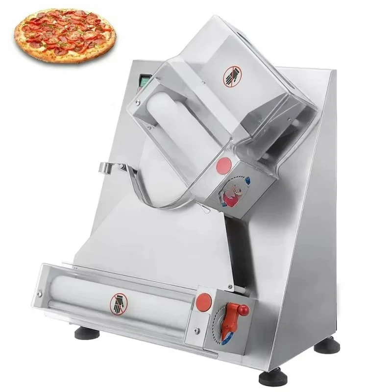 

Customizable 16 12 inch Automatic Electric Pizza Noodle Press, Dough Roller Maker