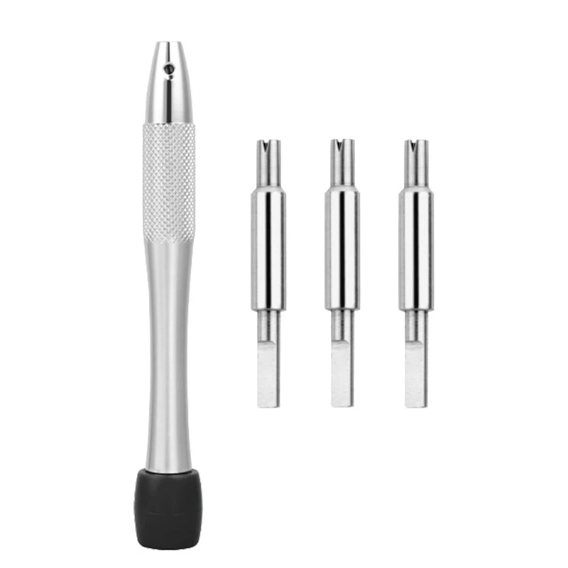 Strumento di riparazione dell'orologio per Rolex RLX-3235 Movimento automatico con apertura del cuscinetto a martello Cacciavite triangolare automatico Tourbillon