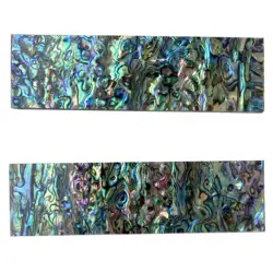 1X Abalone Shell Montage 140x40x2.5mm Slice Inlay Guitar Luthier Rectangle Slab