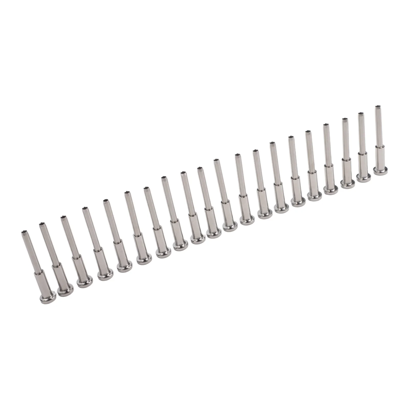 20 Pack T316 Stainless Steel Invisible Cable Railing Kit 1/8 Inch Swage Stud End For Wood Metal Post Staircase Deck Balcony Hard