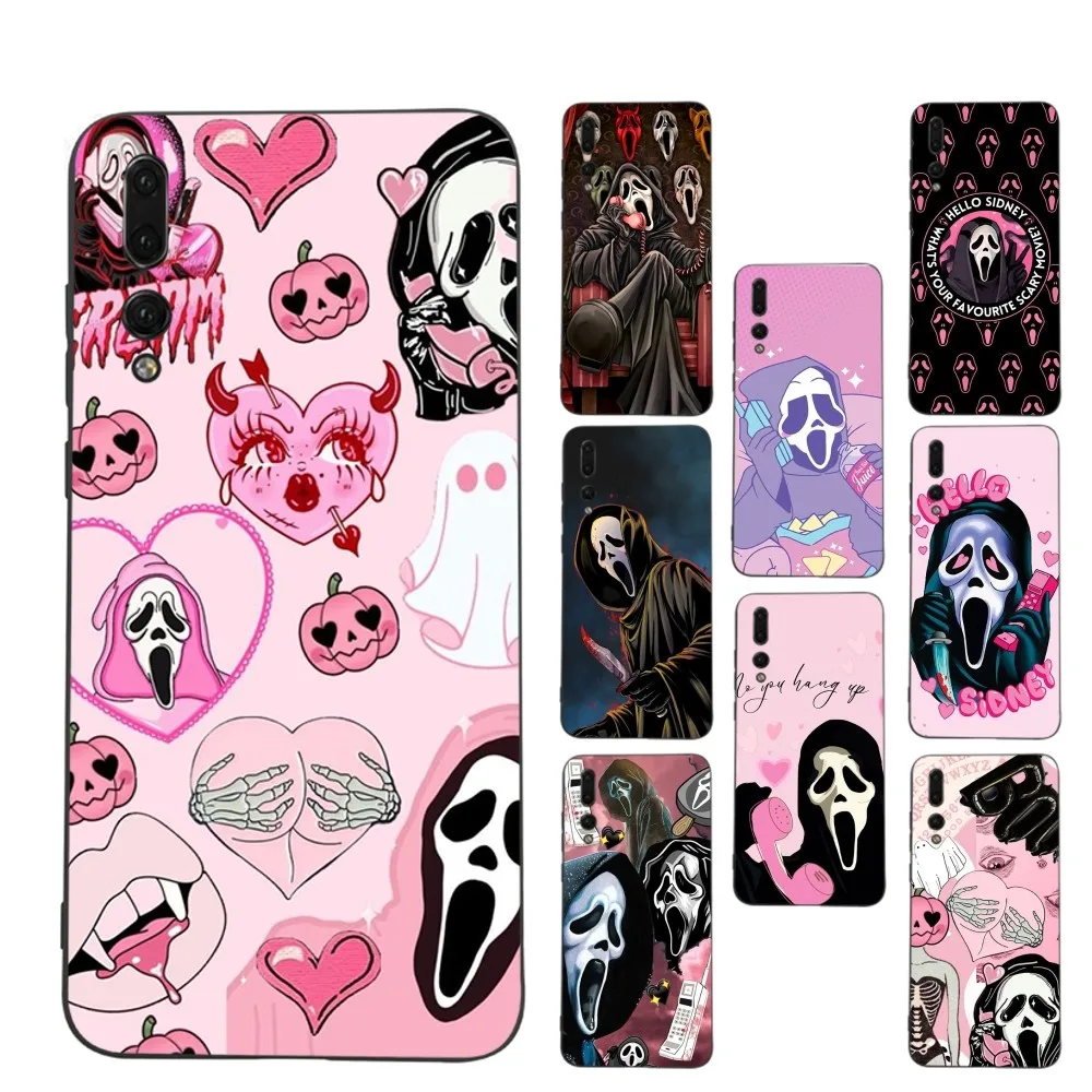 Funny G-Ghostface Scream Phone Case For Huawei P 8 9 10 20 30 40 50 Pro Lite Psmart Honor 10 Lite 70 Mate 20lite