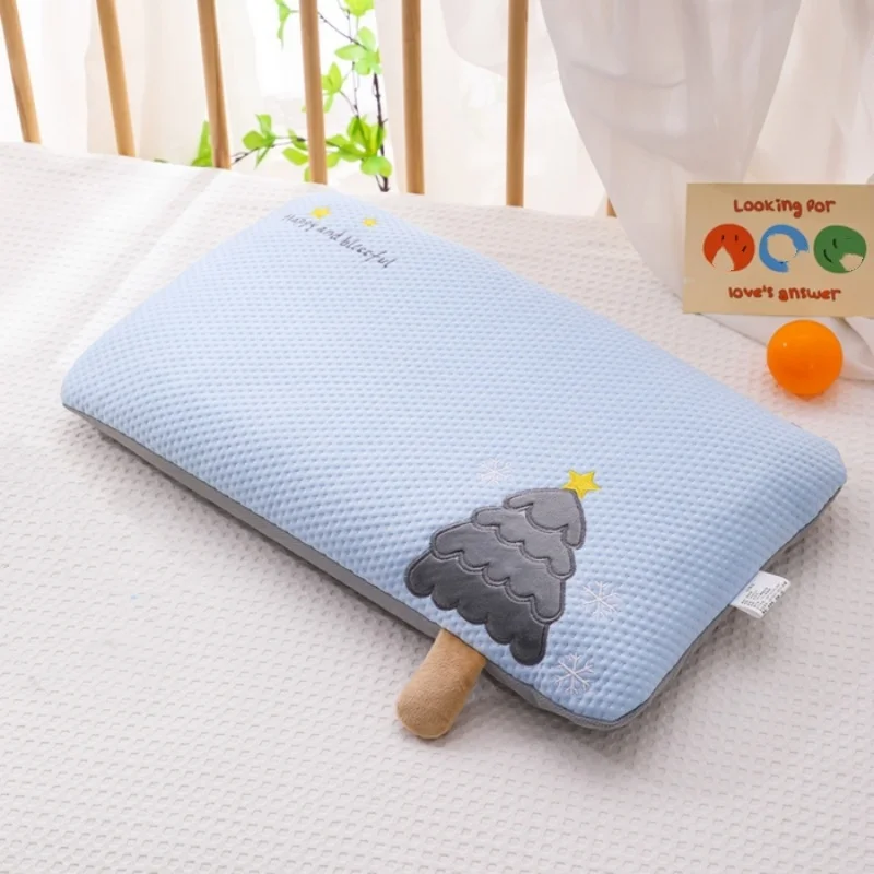 

1pc Summer Pillow Cool Feeling Breathable Buckwheat Hull Neck Support Pillows with Remove Washable Pillowcase Adult Kids 50*30cm