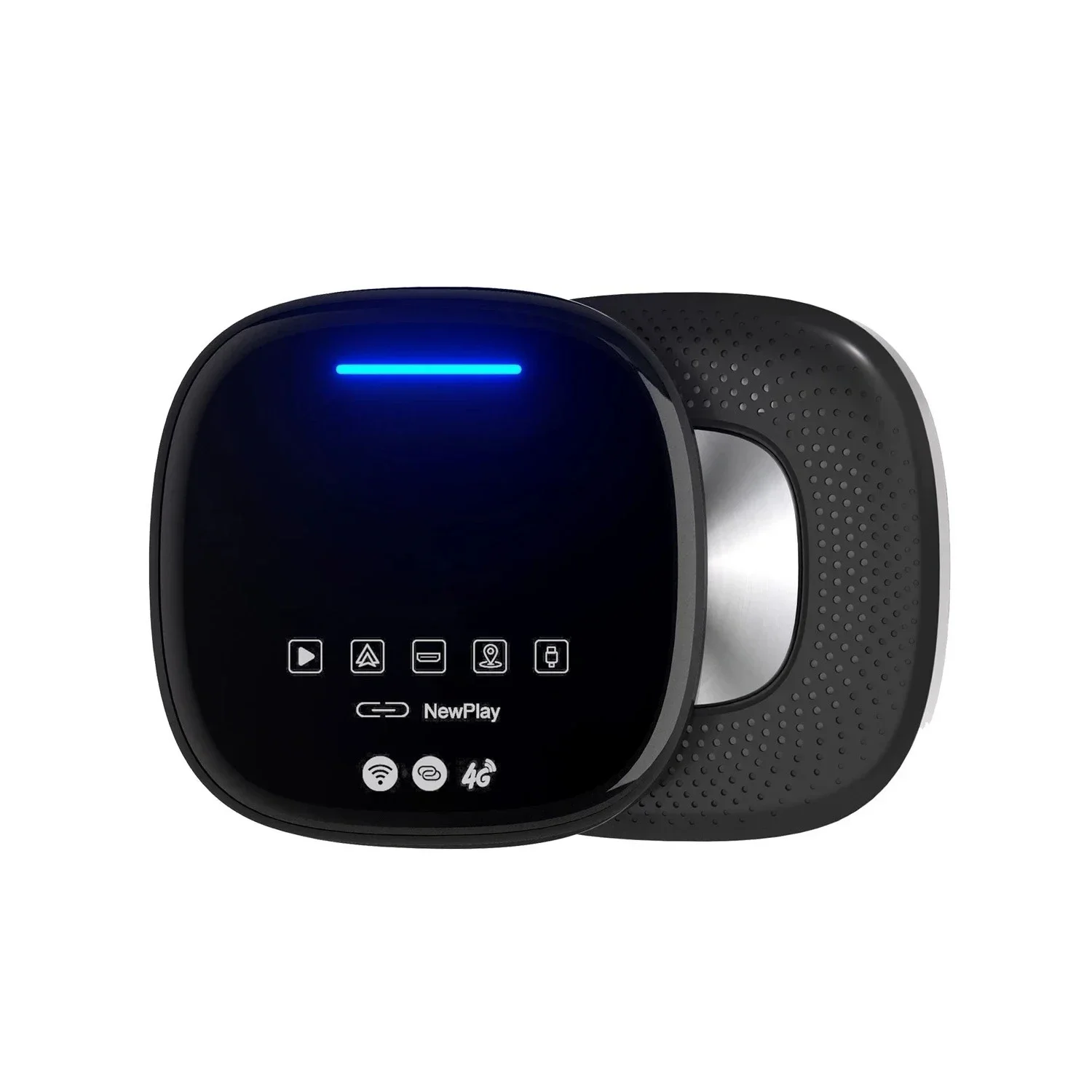 NEW MMB MAX 3.0 Android 10.0 OS 8GB+128GB Carplay Ai Box HD Interface Wireless CarPlay Adapter Android Auto Netflix&YouTube