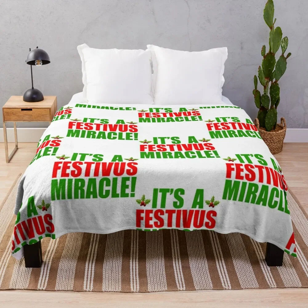 Couverture Festivus Miracle, fine et douce, idéale pour dormir les nuits d'été