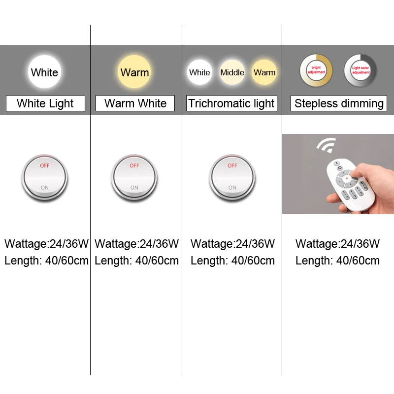 Imagem -03 - Retangular Controle Remoto Led Luz de Teto Lustre Montado Superfície Mutável Sala de Estar Sala de Jantar Cozinha 40cm