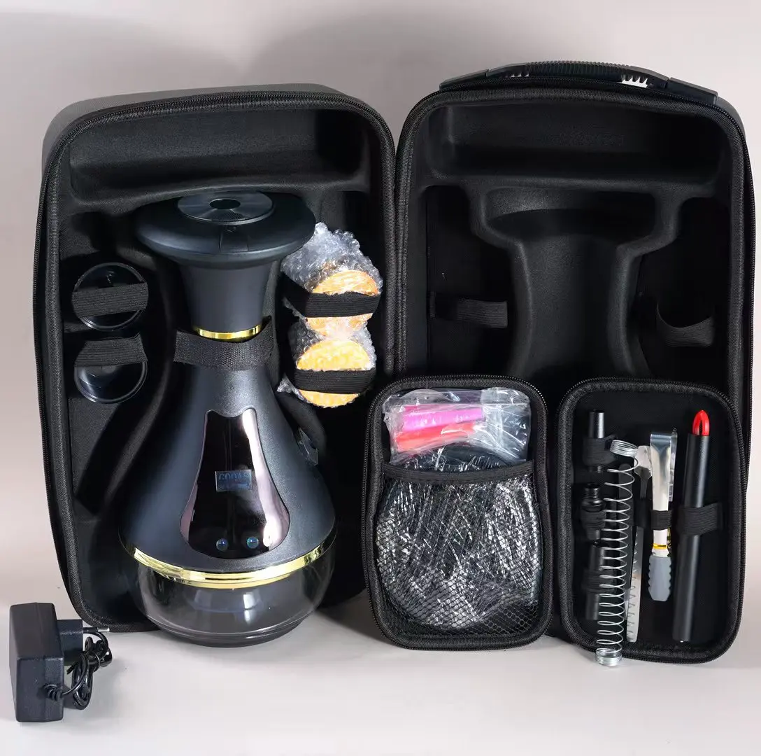 شيشة إلكترونية جديدة ضباب السجائر الإلكترونية قضيب السجائر الإلكترونية القابلة لإعادة الشحن الذكية LED الشيشة الإلكترونية #4