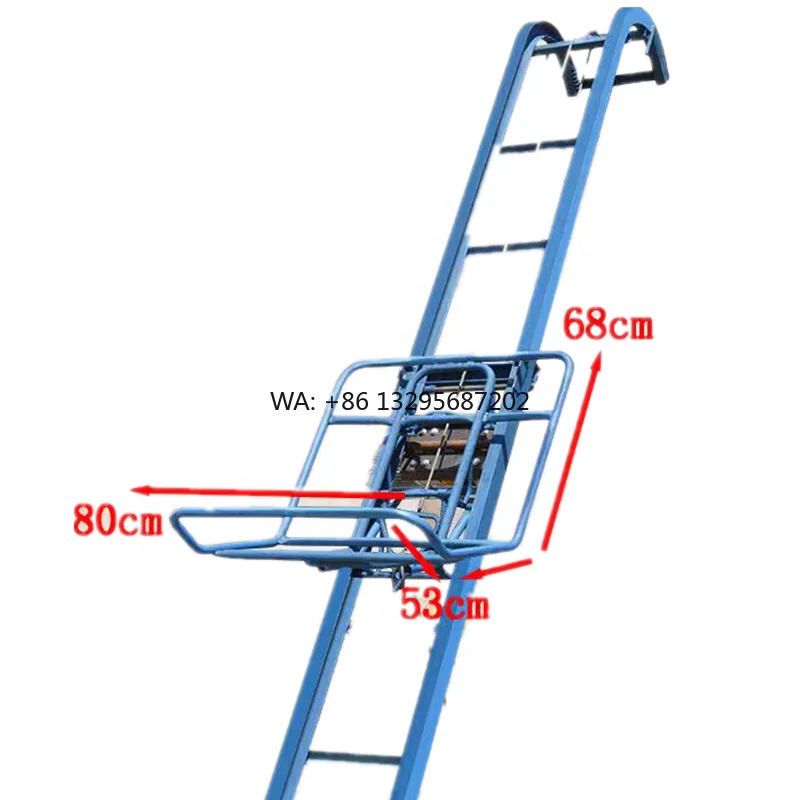

Hot Selling High Tip Loading Electric Lift Platform Small Cargo Lift Elevator Electric Ladder Lift with Tray