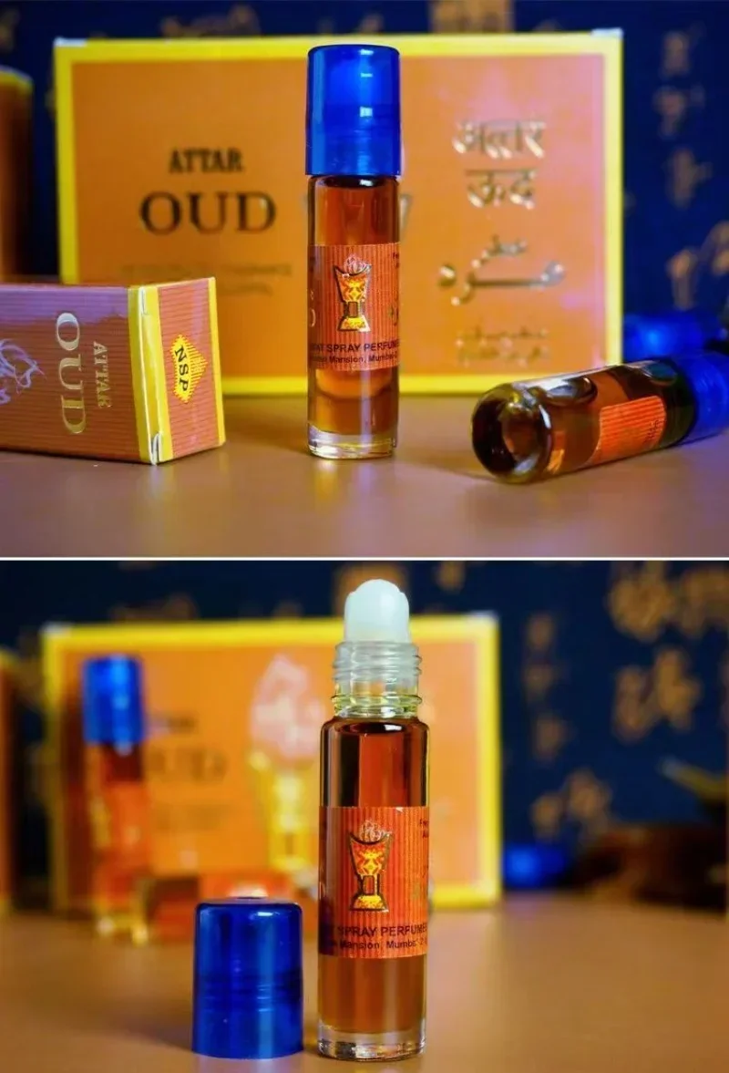 Indyjskie perfumy ukryty zapach GATTA OUD drewno sandałowe Zen perfumy rolka kulkowa łatwy do przenoszenia 8ml długotrwały zapach