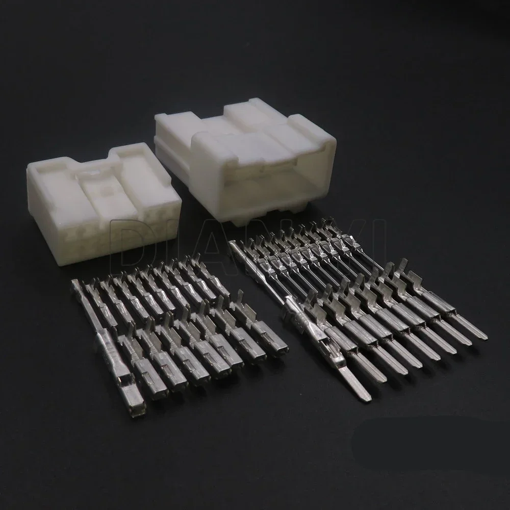 1 Set 18 Way AC Assembly Auto Plastic Housing Unsealed Plug Car Wire Harness Socket 6098-3901 6098-3941 Car Hybrid Connector