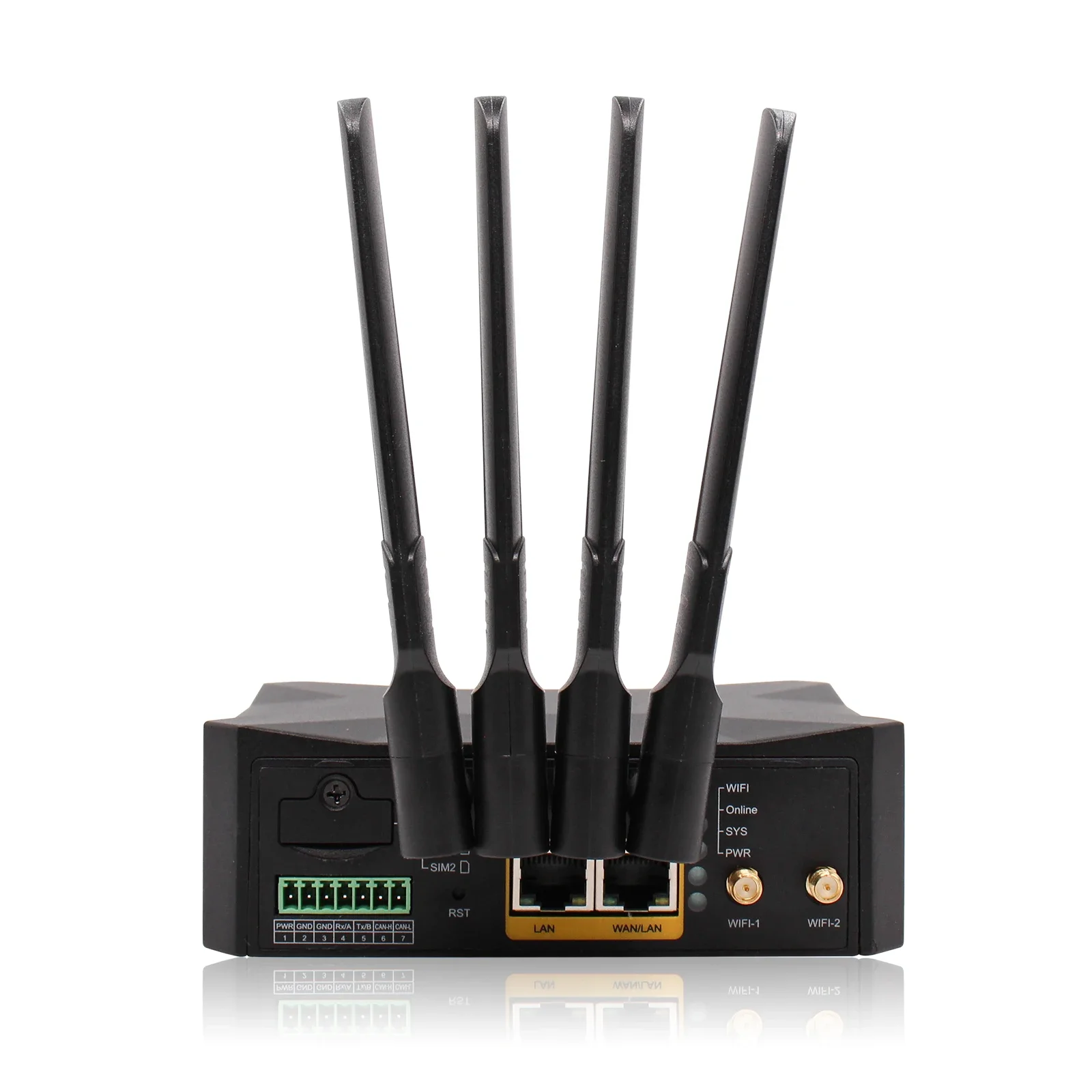 ZXY Yeacomm NR120 Industrial 5G Gigabit Wifi Router 4g Lte CPE Wifi Router Modem Industrial IoT Device DIN-Rail Mounting 3G 4G 5