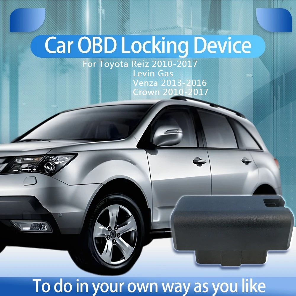 

Smart Car Door Closing Kit Module Auto OBD Speed Lock Adapter for Toyota Reiz 2017 Levin Gas Venza 2016 Crown 210 Accessories