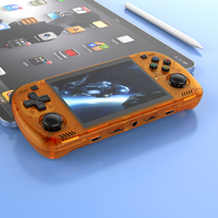 R36H PRO MAX Retro Portable Gaming Console, powered by Linux, features a 4.2-inch IPS display and integrates the 64GB portable v