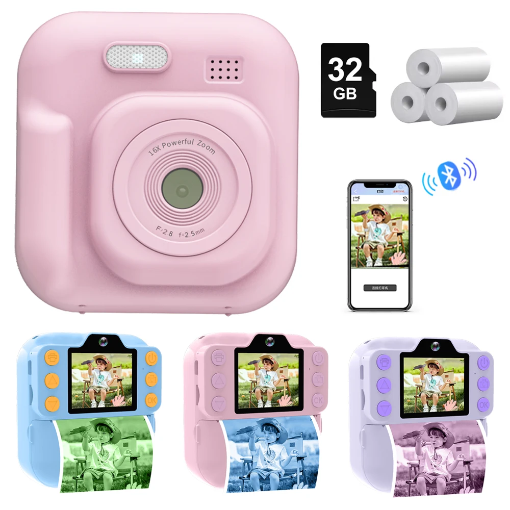 Kids Instant Print Camera 2.0