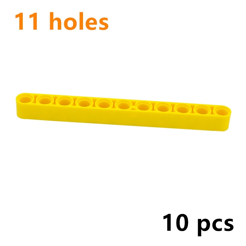 Construction 32525 1x11 Thick Hole Assembles Particles Car Robot Arm Liftarm Building Blocks DIY Technical Toys