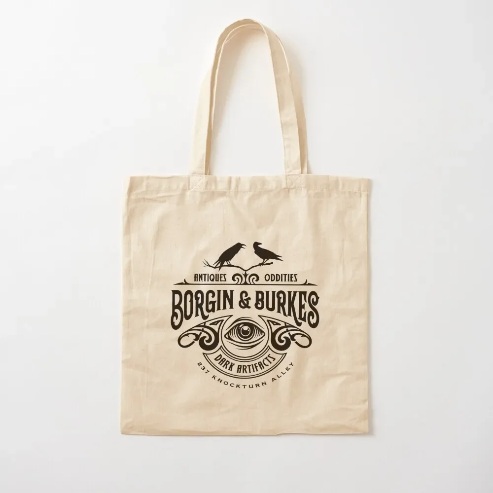 

Borgin And Burkes Oddities Tote Bag bags for women university shopper bag Custom bag