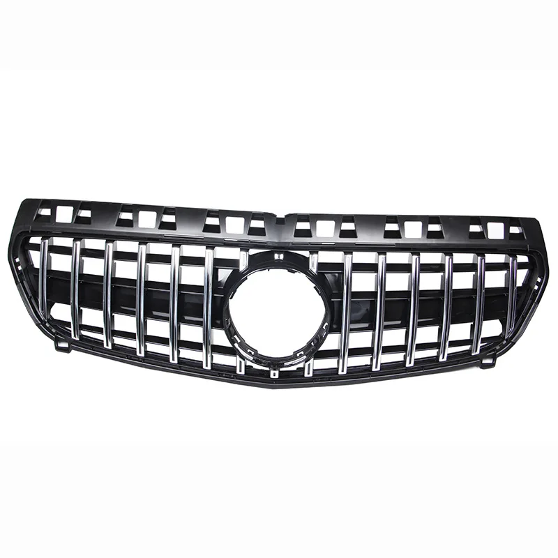 GTR Front Inlet Grille Bumper Grill for Mercedes Benz A Class W176 A200 A250 A45 AMG 2013-2015 Air Intake Grille Parts