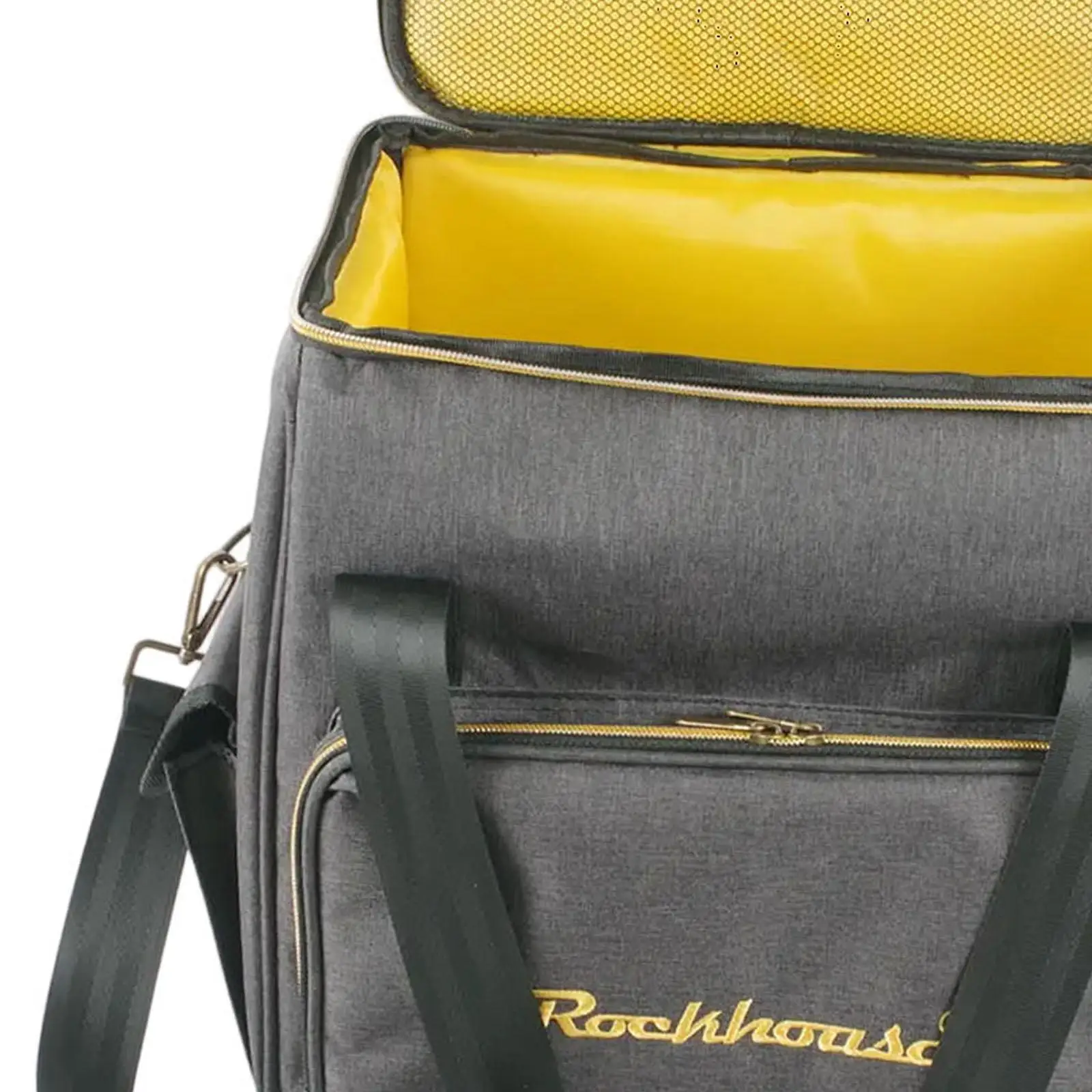 Shoulder Strap Vinyl Record Storage Bag Protective LP Vinyl Case CD Organizer for Travel and Home Use