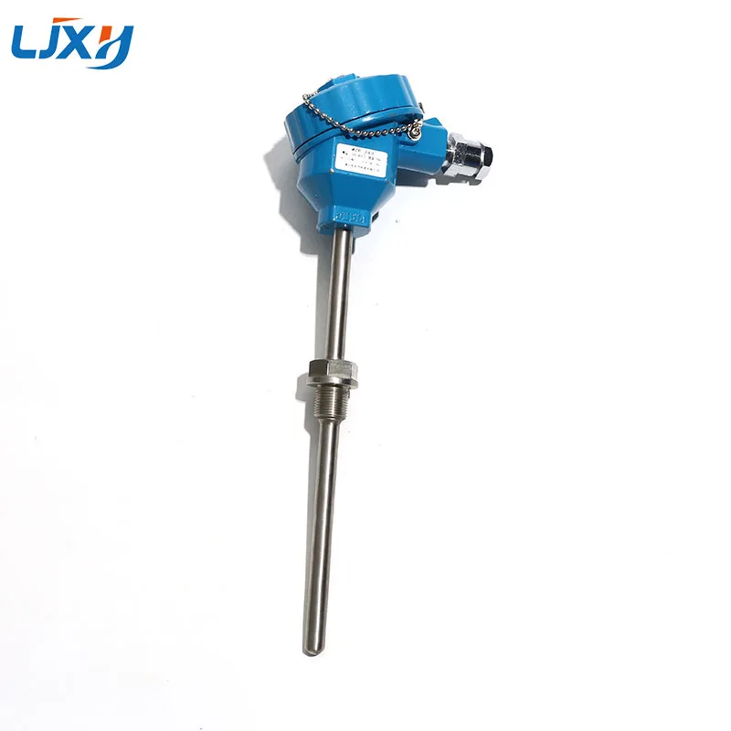LJXH WZP-240 PT100 Screw M27*2 With Explosion-proof Temperature Sensor Probe Explosion-proof Thermal Resistor Diameter 12mm