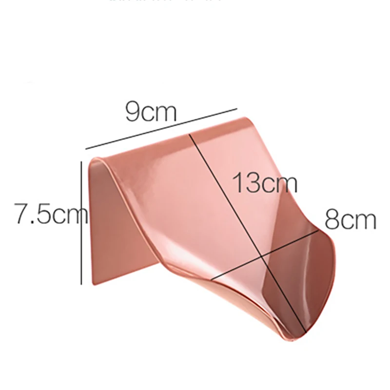 Wall Mounted Soap Dish Drain Soap Holder for Bathroom Self Adhesive Soap Dish Plastic Soap Container Bathroom Accessories - Image 6