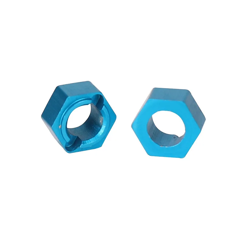 Wltoys-rueda hexagonal de aluminio para coche teledirigido, piezas de actualización de 7mm, A949-11 de montaje de asiento hexagonal, para Wltoys