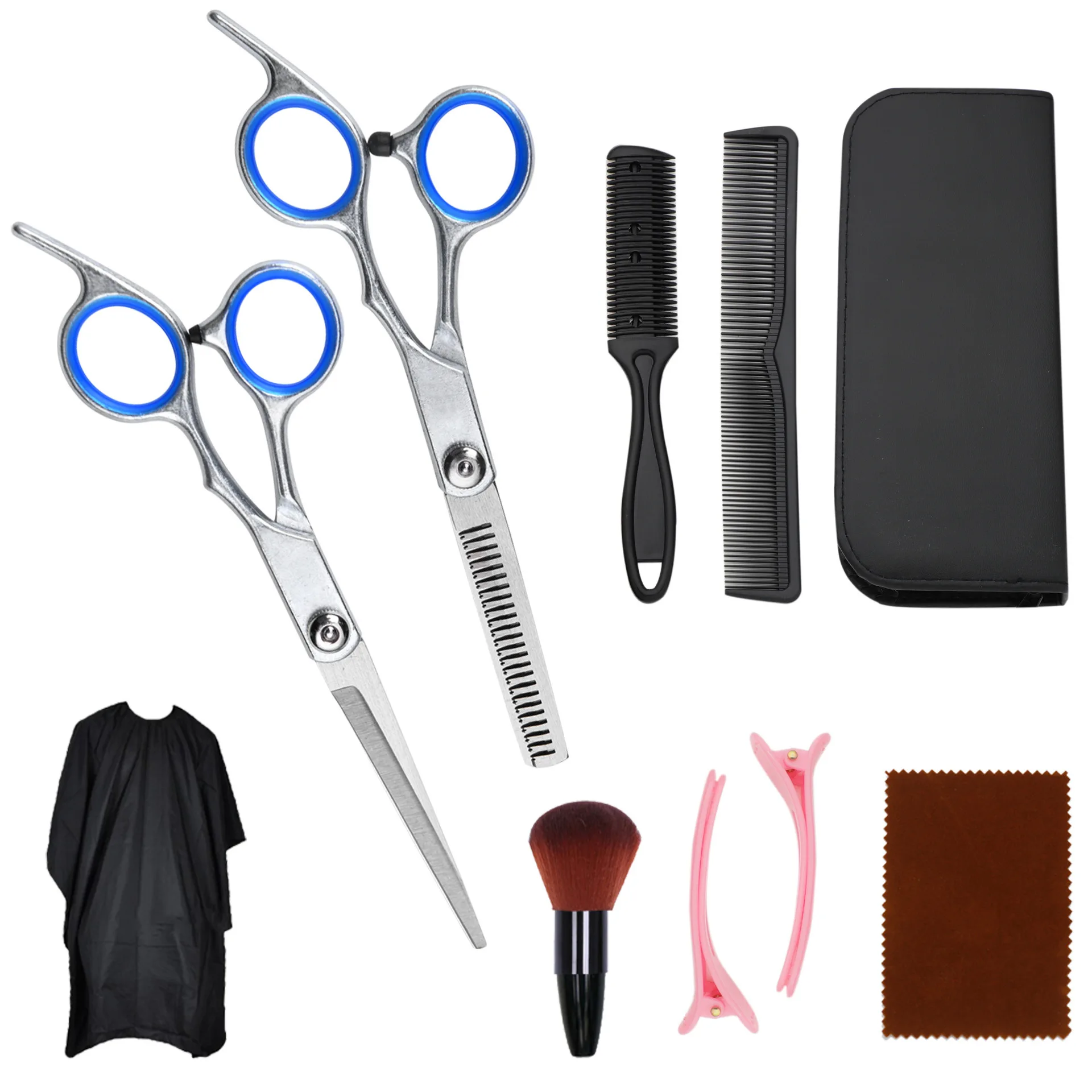 Hair Scissors Set Professional Barber Scissors Stainless Steel Scissors Hair Tools Hairdressing Hair Cutting Thinning Shears