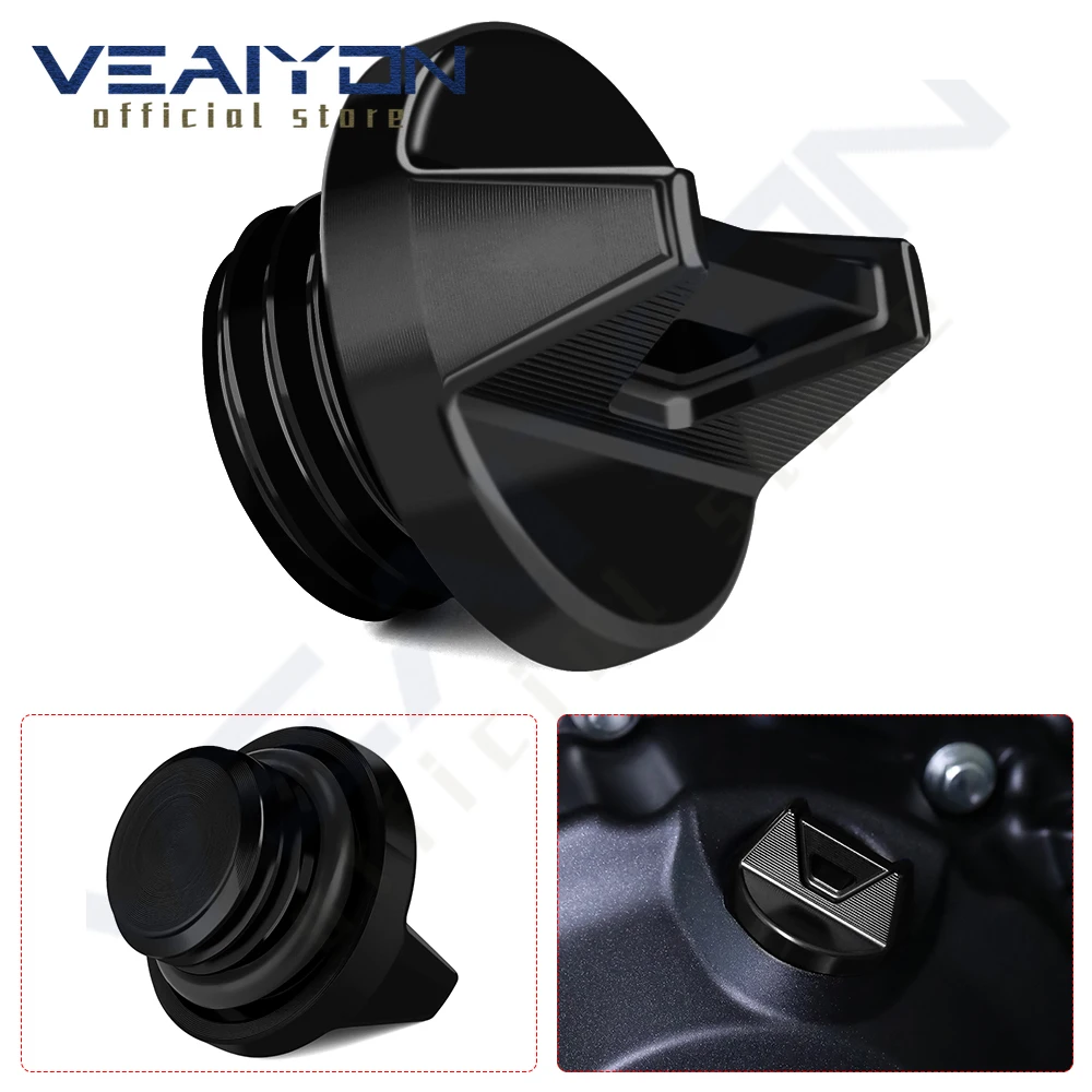 

For YAMAHA MT09 MT-09 SP 2021 2022 2023 2024 Motorcycle Accessories CNC Aluminum M20*2.5 Engine Oil Cap Oil Filler Cover Cap